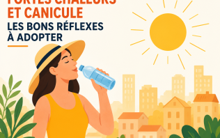 Fortes chaleurs, canicule : adoptez les bons réflexes !