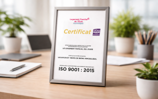 Le Logement Familial de l'Eure certifié ISO 9001 