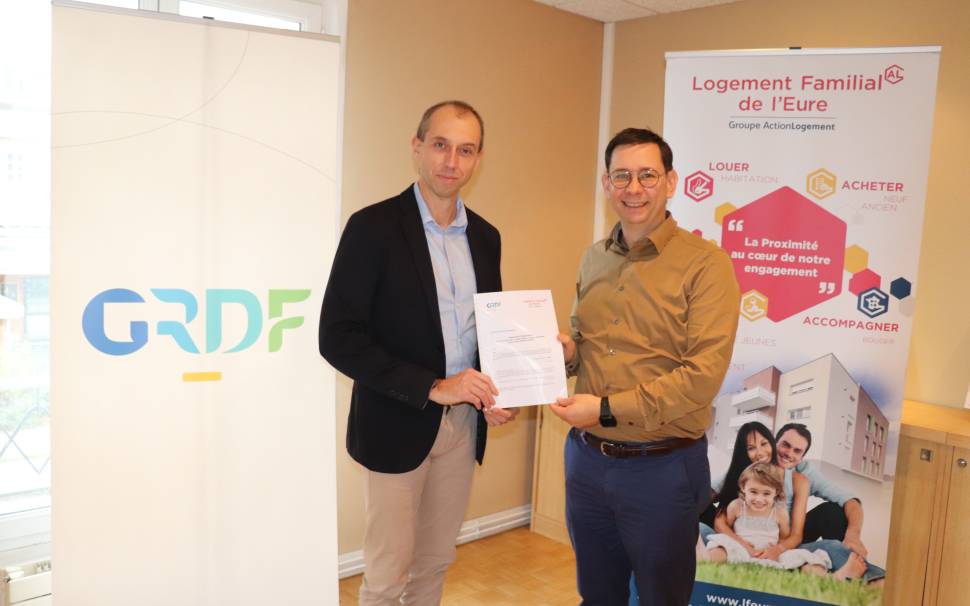 Le LFE signe une convention avec GRDF